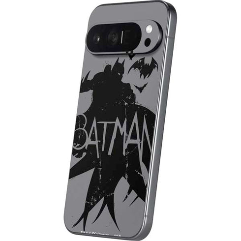 DC Comics Batman Silhouette Art Pixel 9 Pro XL Skin